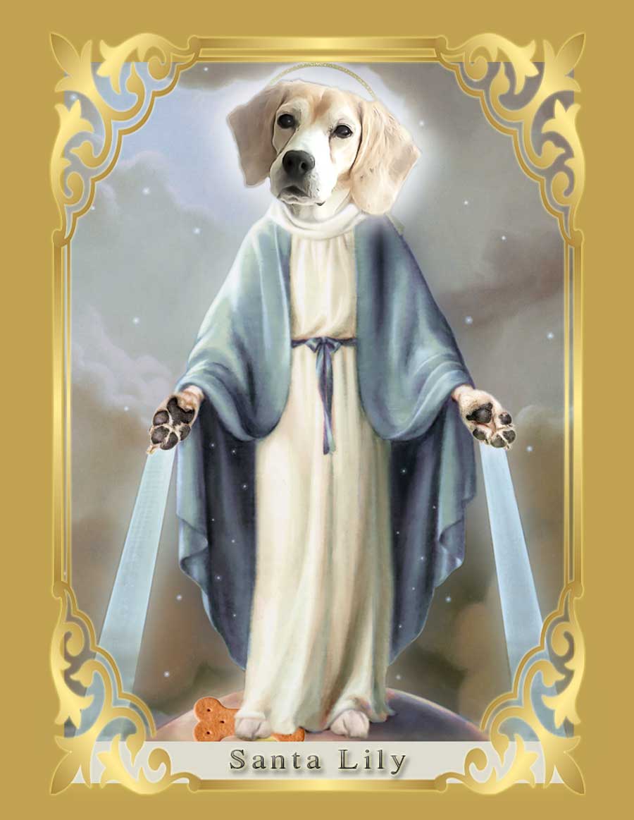 Custom Saint Candle For a Loved One