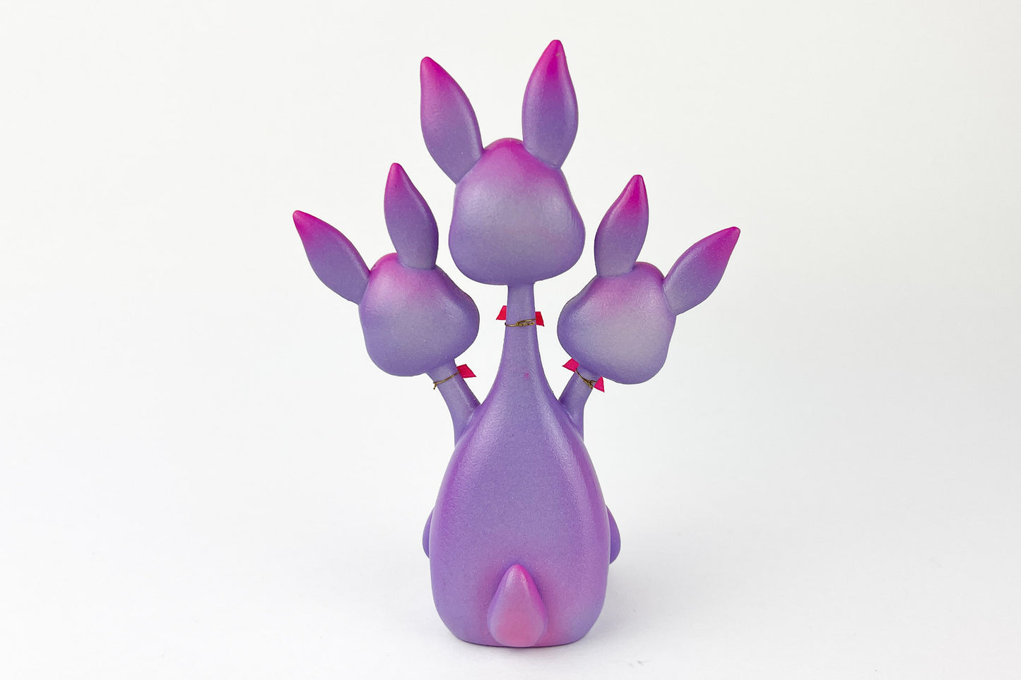 3 headed Bunny - Purple