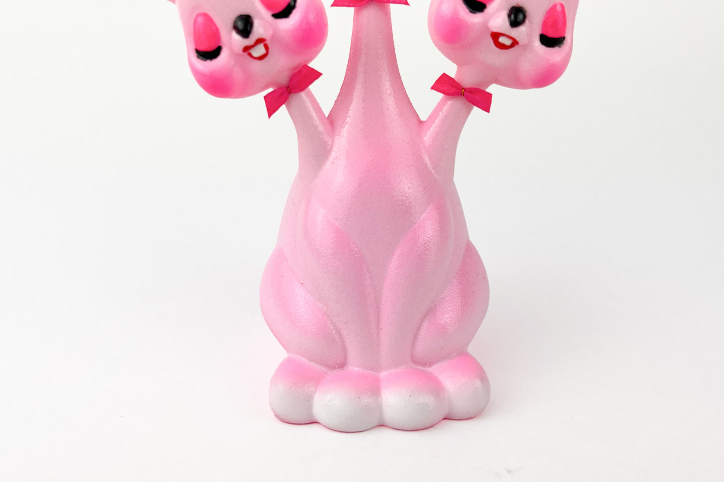 3 headed Bunny - Pink