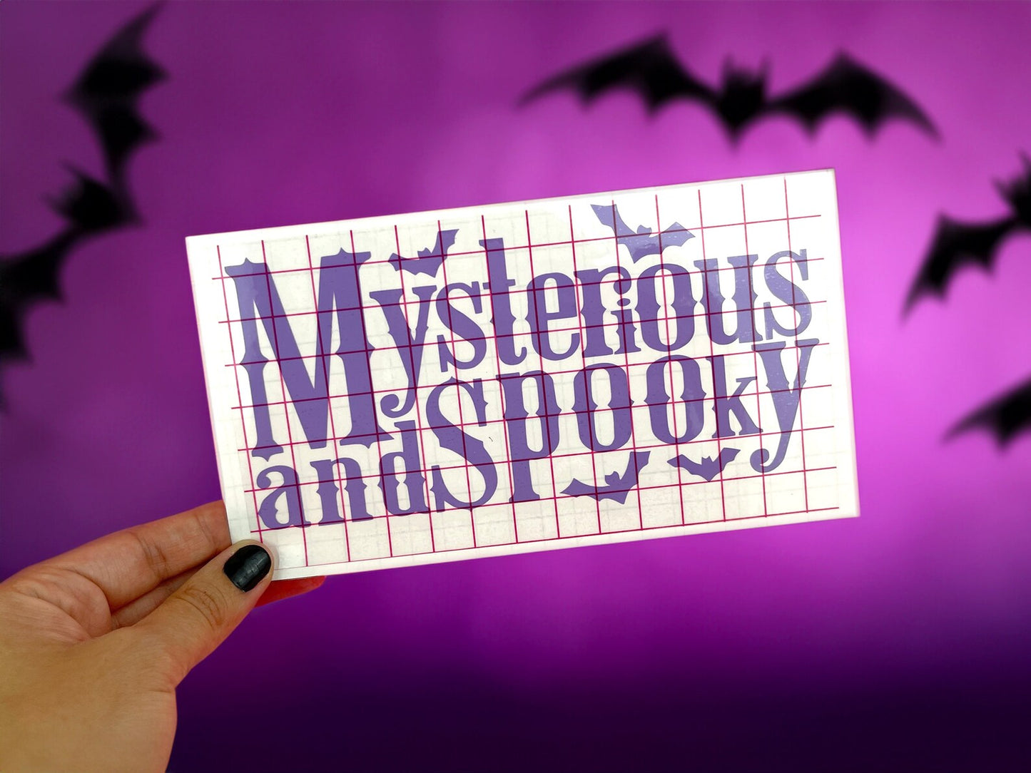 Mysterious and Spooky Vinyl Decals