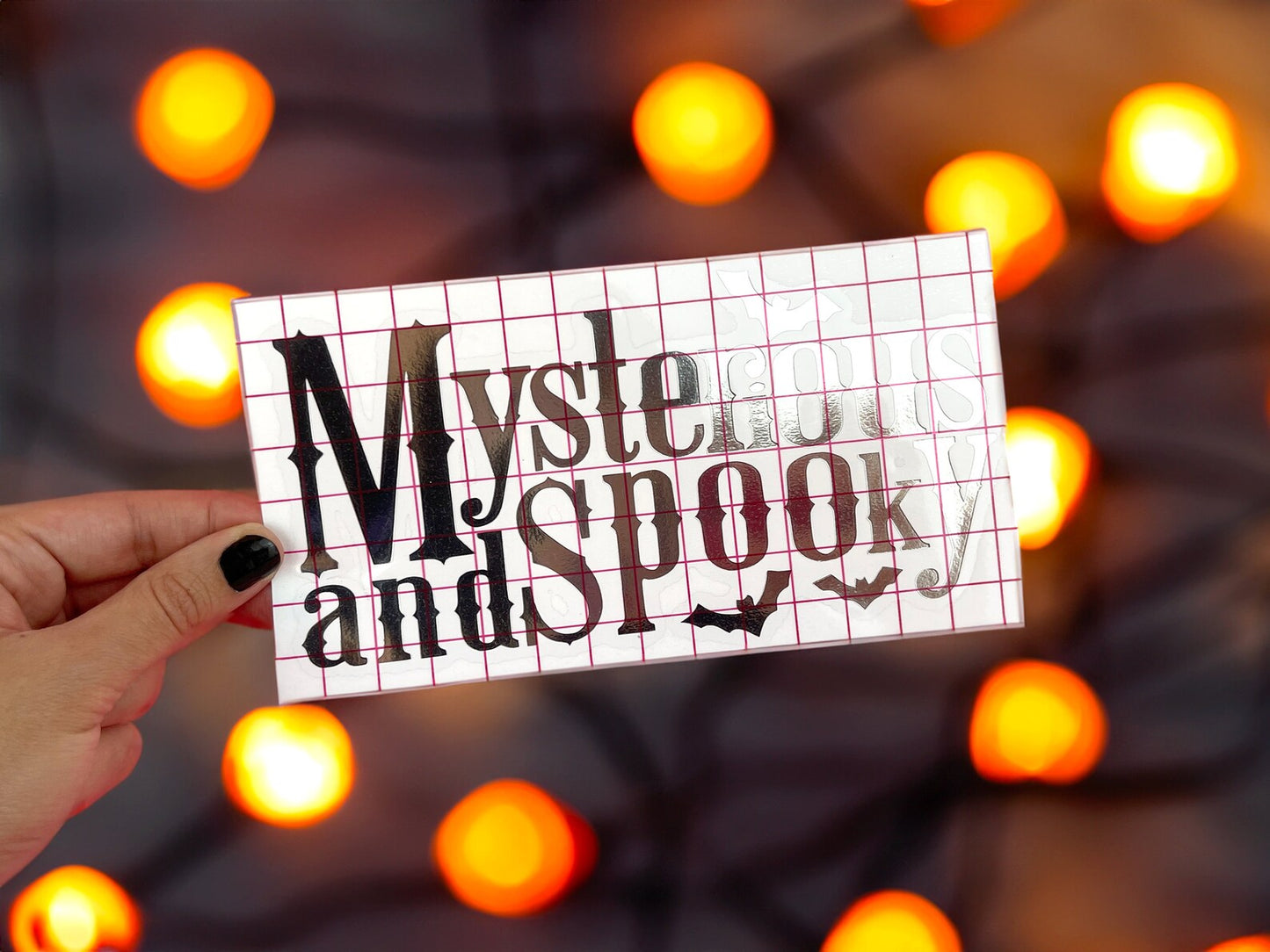 Mysterious and Spooky Vinyl Decals