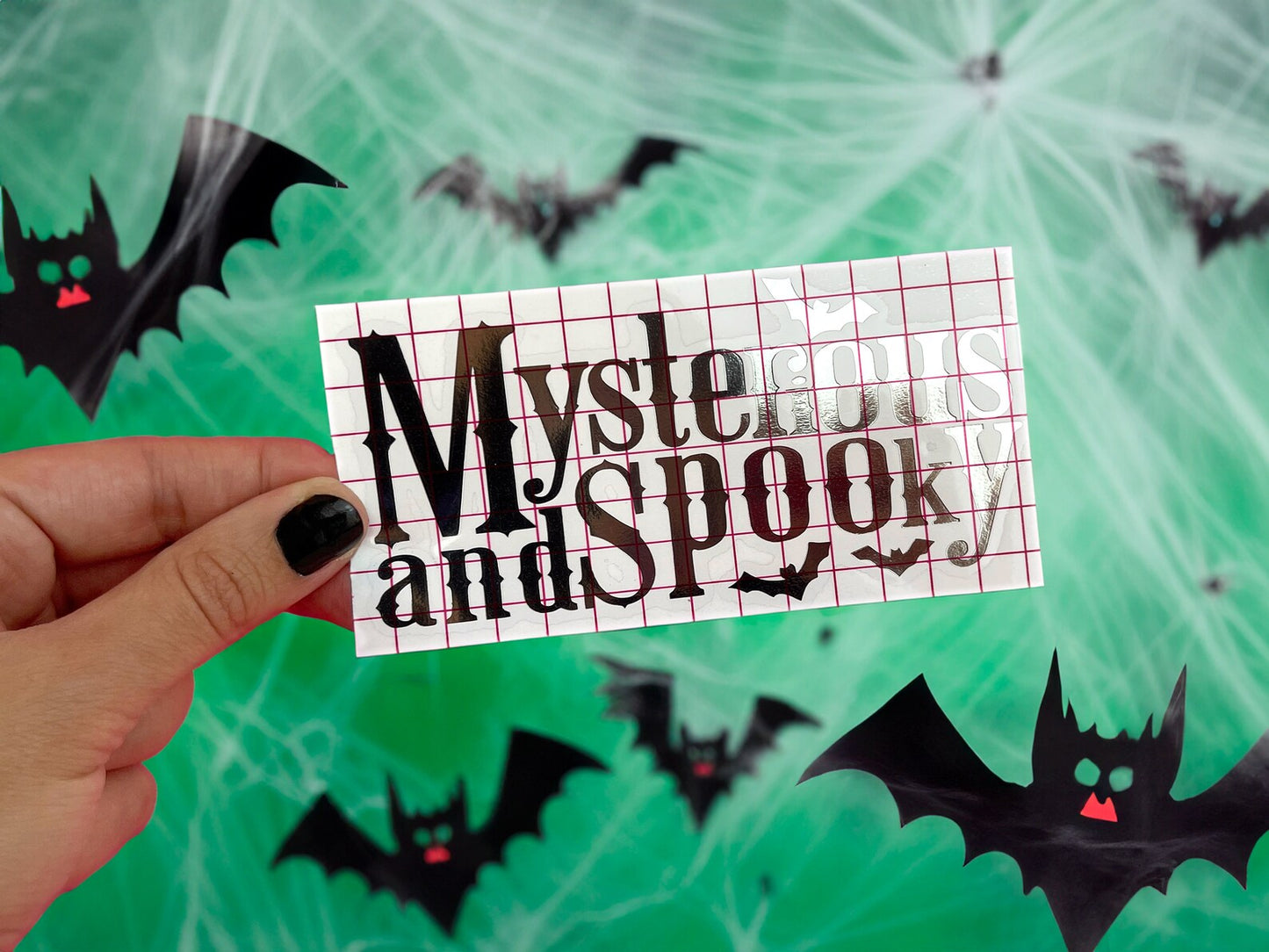 Mysterious and Spooky Vinyl Decals