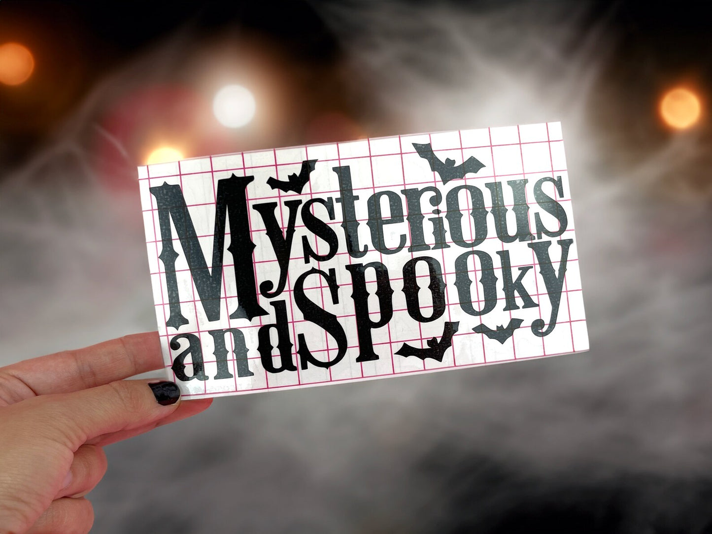 Mysterious and Spooky Vinyl Decals