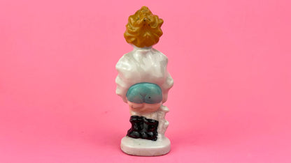1950's Vintage Kitschy Figurine - Windy Days Marilyn Monroe Girl | Porcelain Hand Painted, Bloomer Dress | Vintage Kitsch Made in Japan