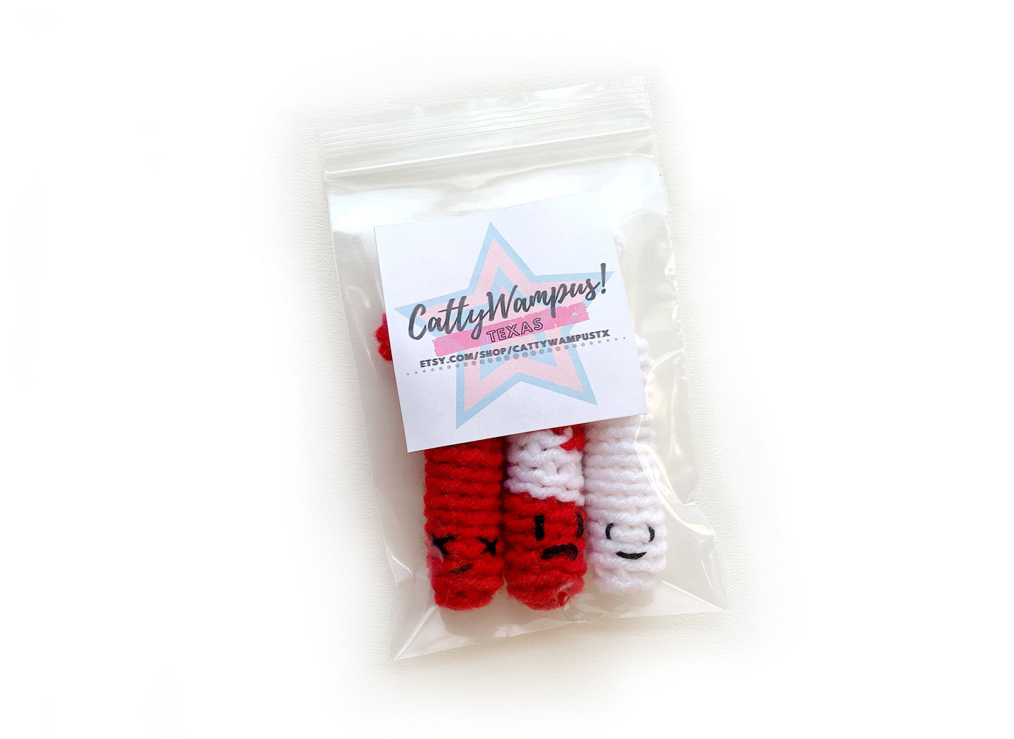 Funny Cat Toy Crochet Tampons Evolution