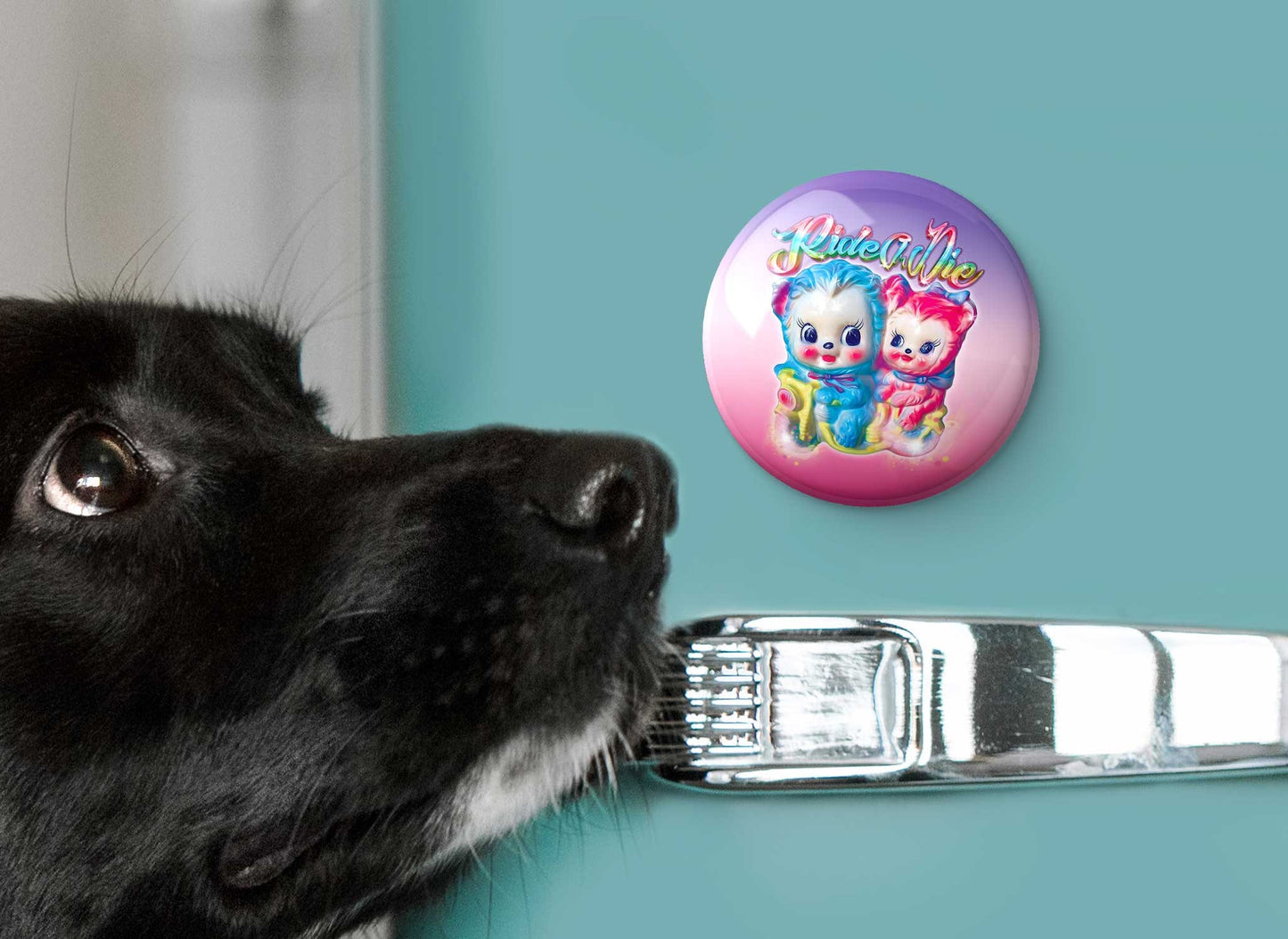 Best Friends - Pocket Mirror, Magnet, and or  Pin Back Button