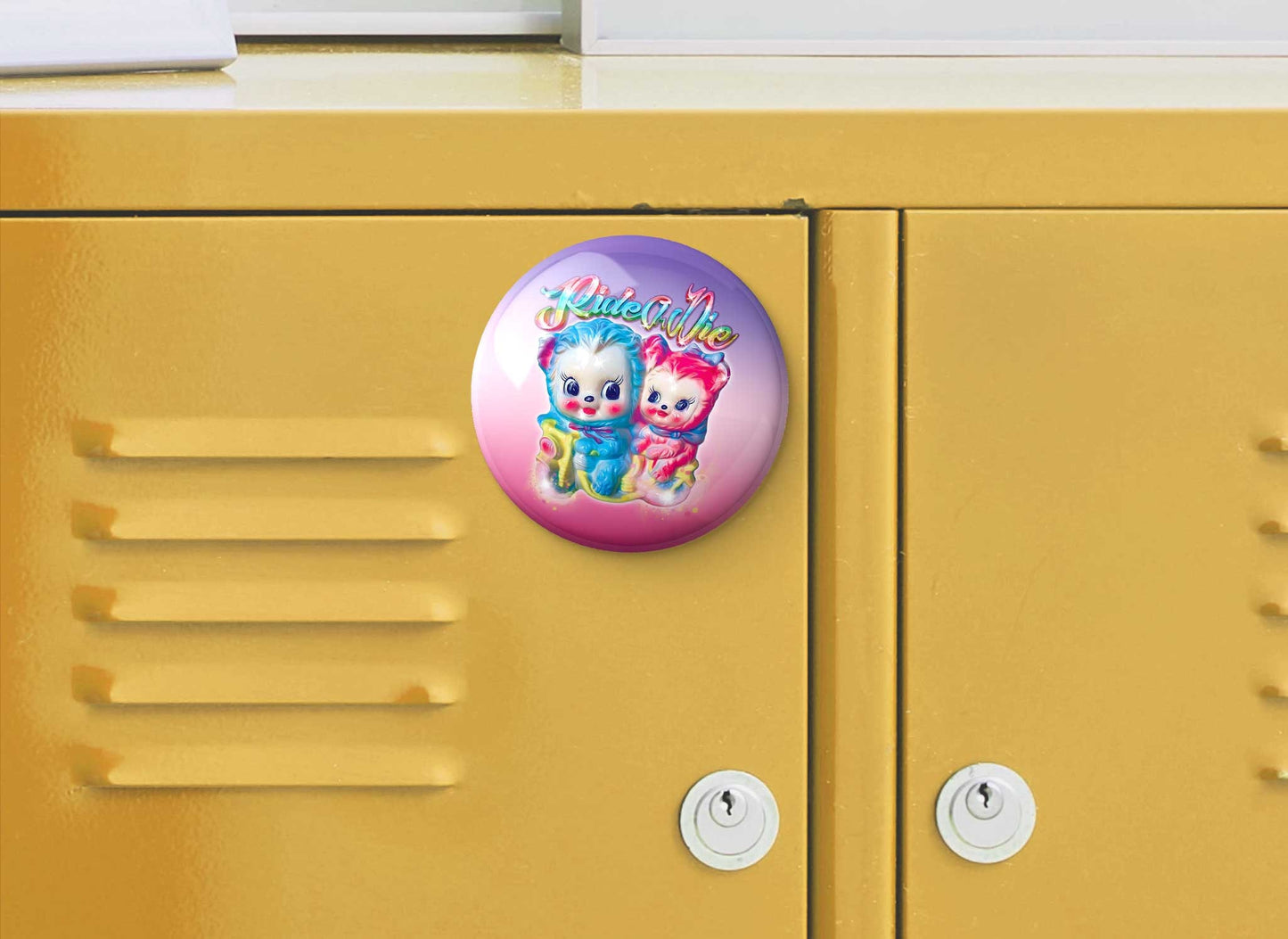 Best Friends - Pocket Mirror, Magnet, and or  Pin Back Button