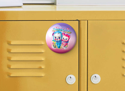 Best Friends - Pocket Mirror, Magnet, and or  Pin Back Button