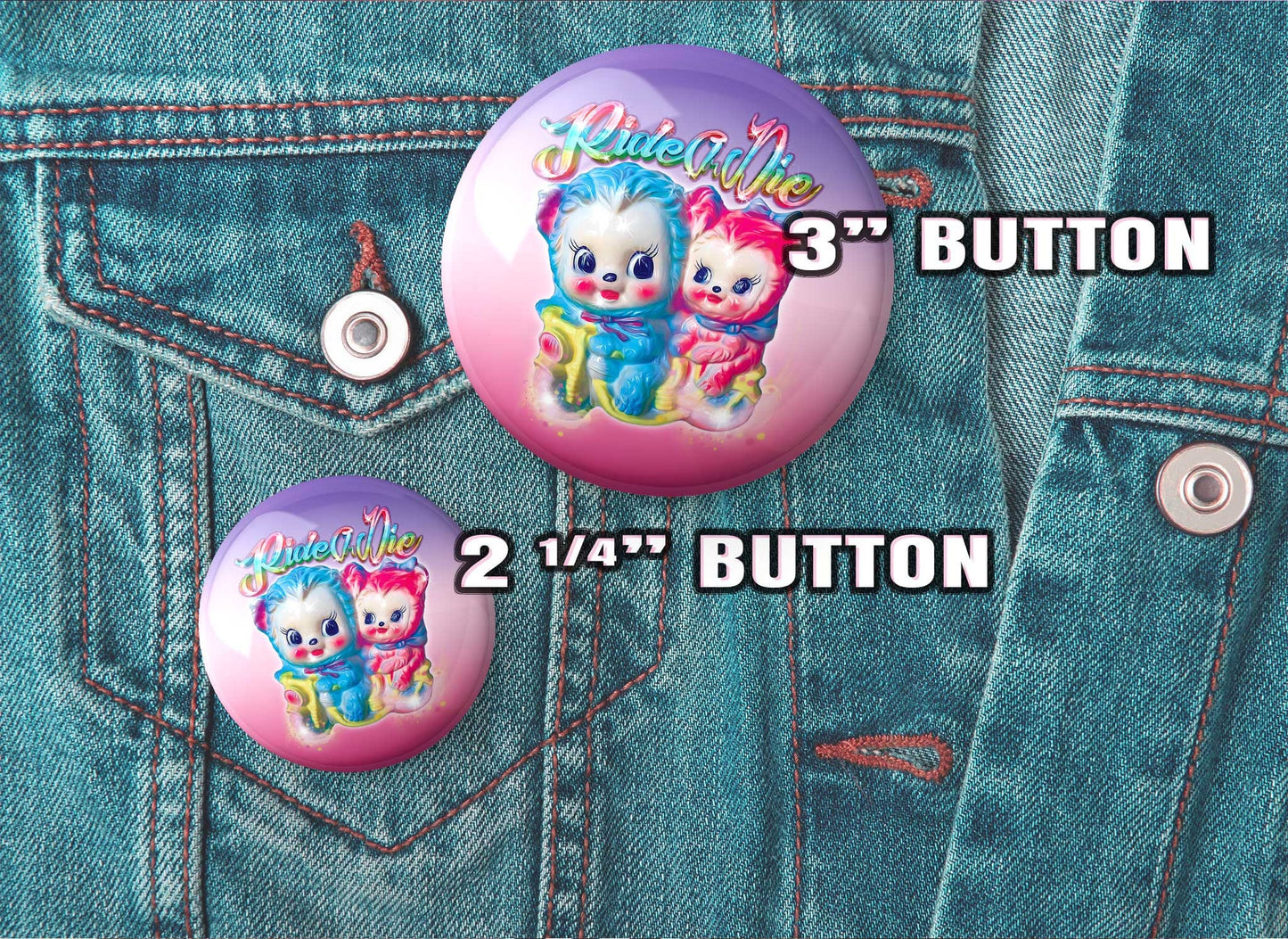Best Friends - Pocket Mirror, Magnet, and or  Pin Back Button
